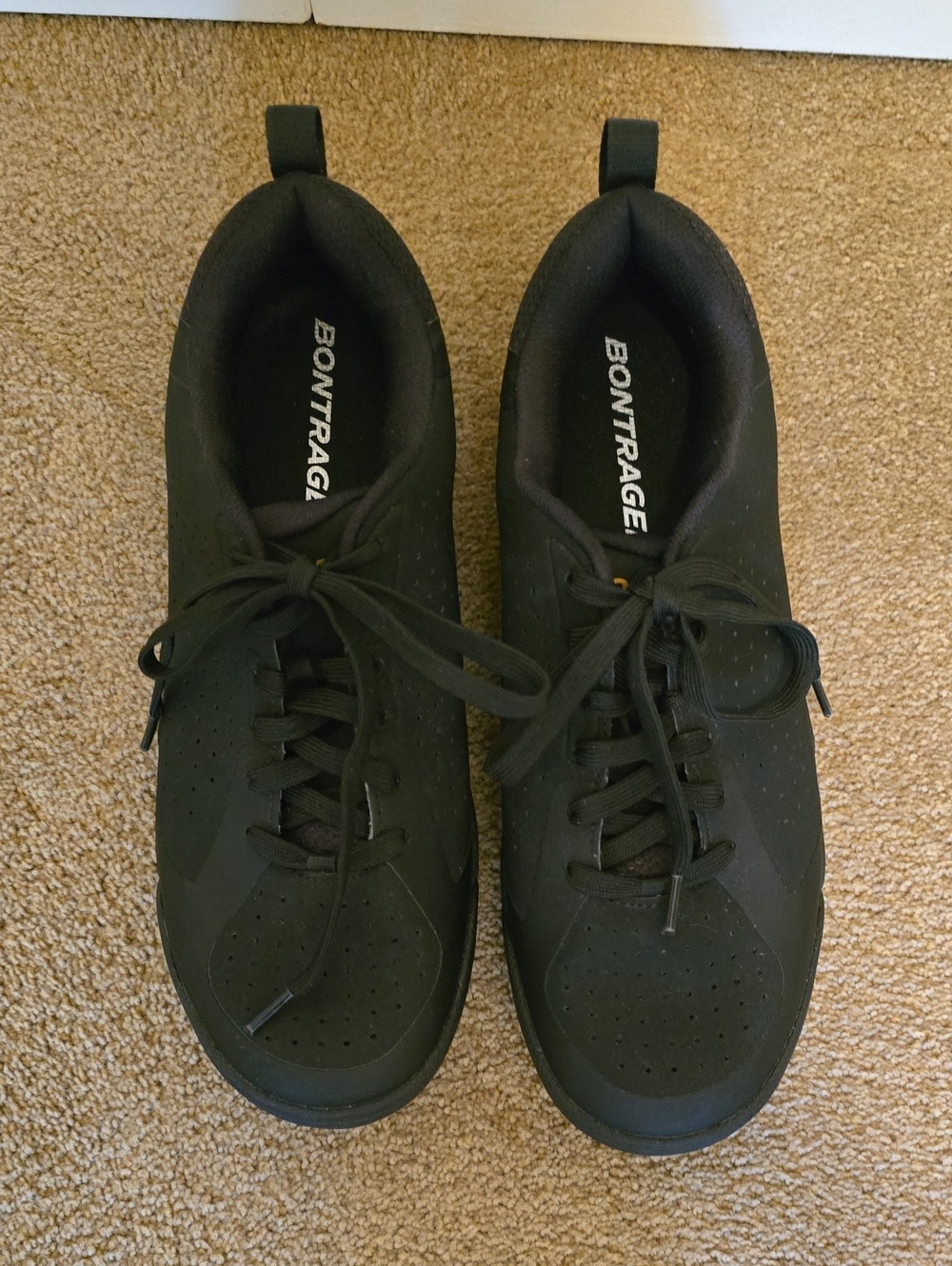 Bontrager Men’s Black Athletic Cycling Shoes